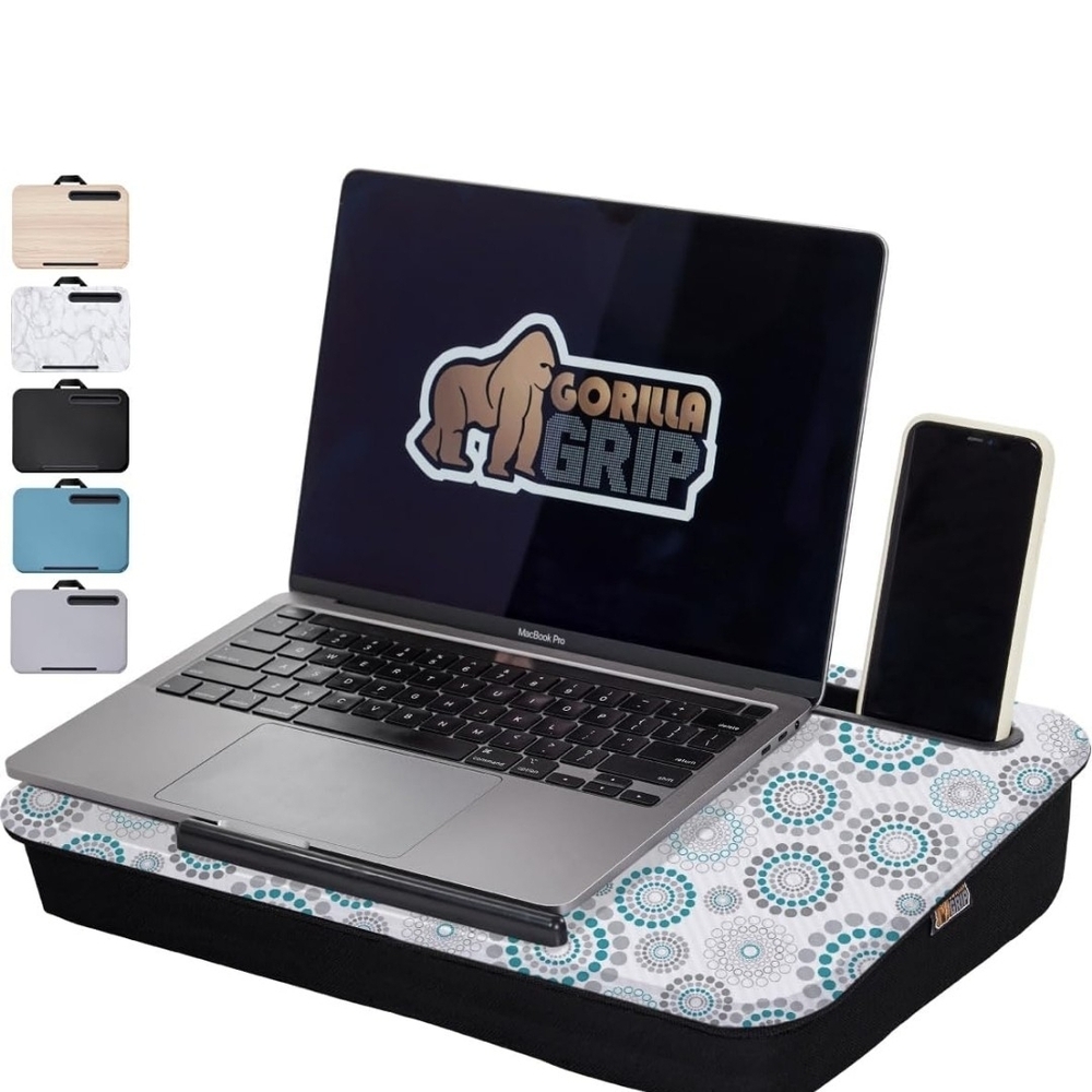 Patterned Lap Desk with Circular Design - Picture 6 of 7
